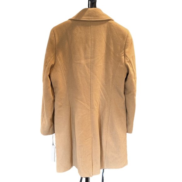 NWT CALVIN KLEIN SINGLE BREASTED WOOL BLEND COAT - Picture 5 of 7